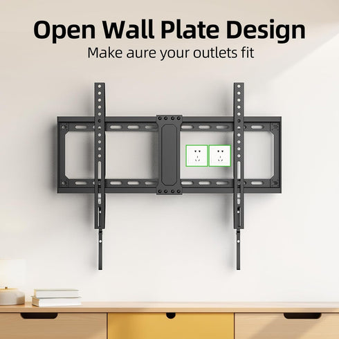 USX MOUNT 42-95 Inch 600x400mm 132 lbs,Fits 16"/18"/24" TV Wall Mount,Low Profile TV Mount for Most Flat Screen