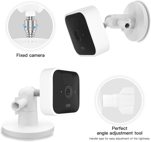 Magnetic Camera Wall Mount Stand for Blink Mini, Blink Outdoor Camera, No Tools Required, White