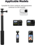 Kaeltsyn 3 Extendable Cameras Extension Rod Foldable Sports Cameras Selfie Stick for Pocket Vlog Accessories Stick