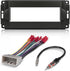 NuIth Single Din Radio Installation Dash Kit W/Radio Wiring Harness for 2005-2007