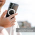 Magnetic Case for Samsung Galaxy S21 Ultra, Shockproof Transparent/Clear Phone Case for MagSafe