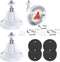 Naseto Magnetic Security Camera Mount, Universal 1/4 Screw, Adjustable Angle, Strong Magnet, No-Drill,