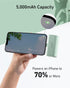 Anker 5,000mAh 12W, 14/13/12 Nano Portable Charger for iPhone, with Built-in MFi Certified Lightning Connector, Power