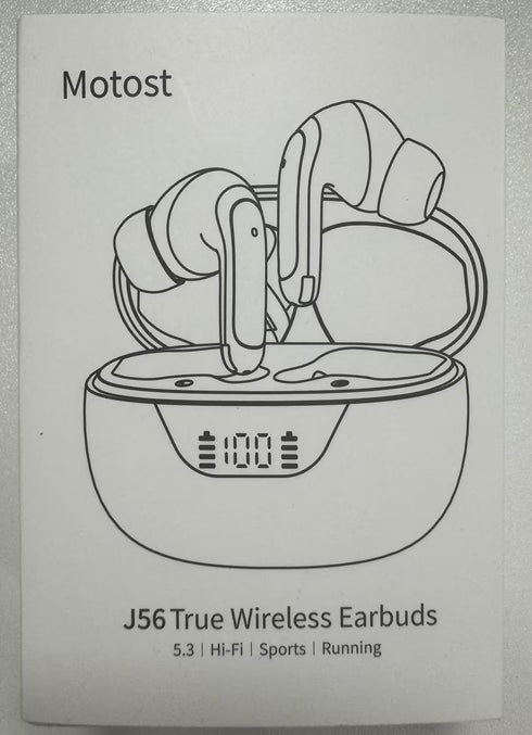 Wireless Earbuds Bluetooth 5.3 Headphones, 48H Stereo Earphones in Ear with 4 ENC Mic for Clear Calls, Noise Cancelling