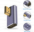 Poyiccot HDMI 90 Degree Adapter 8k, Right Angle HDMI 2.1 Adapter, 48Gbps HDMI Male to Female Extender for Laptop, DVD,