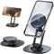 KOBBRAN Magnetic Phone Stand for Desk 360 Rotating Adjustable Foldable Aluminum for MagSafe