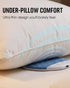 Generic Ultra Thin Bluetooth Pillow Speaker for Sleeping Under Bluetooths Flat Wireless Sleep Audio Mini Portable Soft