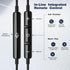 Wired 3.5mm Earbuds with Microphone, Noise-Canceling HiFi Stereo for Samsung A25, A15, A03s, S10, Note 9, Moto, Switch,
