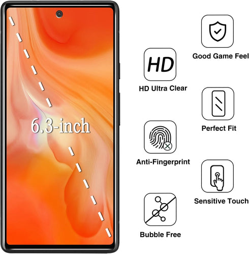 HPTech (2 Pack) Privacy Screen Protector for Google Pixel 7, Anti-Spy Tempered Glass, Anti Scratch, Bubble Free