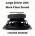 BRYNCO 3.5mm Upgraded Wired Computer Speakers for Desktop PC and Laptop, USB-Powered with Audio Jack, Rich Bass & Clear