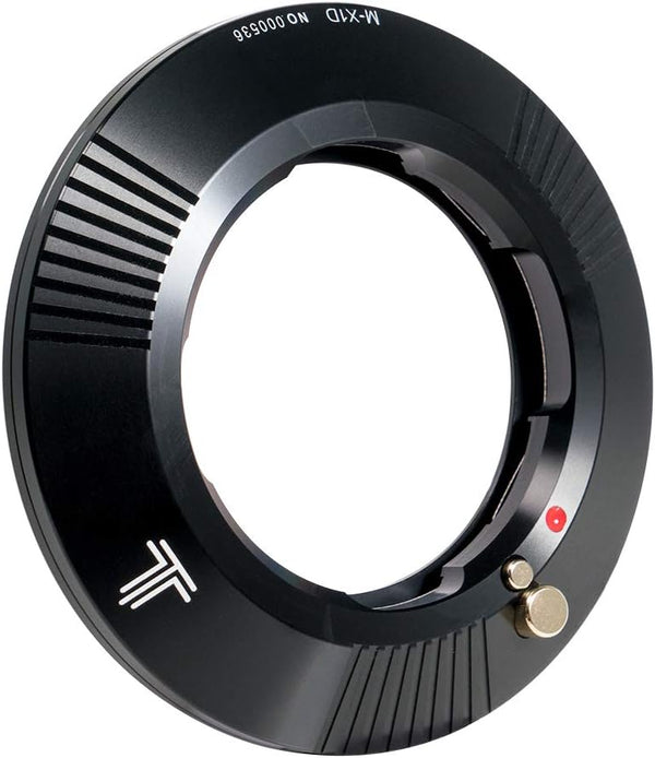 TTArtisan Lens Adapter/Converter Ring for Leica M Mount Lens to Hassel X1D Mount Camera Body in Black