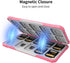 Anyskill 40 20 20 Memory Card Case with Slots for Micro SD SDXC SDHC TF Cards and SD SDXC SDHC Cards, SD Card Holde