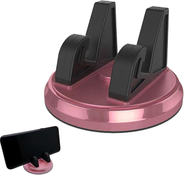 1 PC Car Dashboard Mobile Phone Holder, 360° Rotatable Non-Slip Center Console Holder for iPhone Smartphones