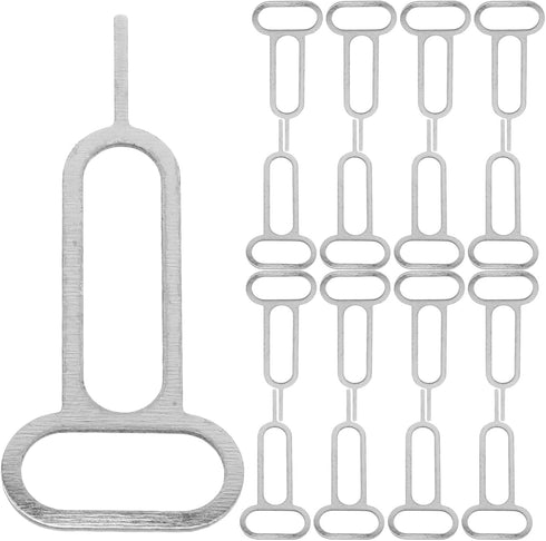 SHINEOFI 300pcs Sim Card Removal Tool Set Stainless Steel Phone Sim Pin Ejector