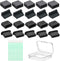 USB C Dust Plug, Anti Dust Cover Plugs, USB Dust Cover Port Plugs, Silicone USB Cap Port Stopper Kit with Cleaning Foam