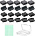 USB C Dust Plug, Anti Dust Cover Plugs, USB Dust Cover Port Plugs, Silicone USB Cap Port Stopper Kit with Cleaning Foam