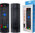 KUNSI MX3 2.4G Air Mouse Remote Pro, Wireless Mini Keyboard, Universal Remote Control with IR Learning for Android TV