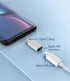 3Pack Lightning Female to USB C Male Adapter for Apple iPhone 15 Pro Max, iPad 10, Galaxy Note S20