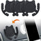 Multi-Surface Holder Car Mount 3 Pack for PopSocket Grip Holder, Cute Cat Strong Adhesive Sticky Pad (Black)