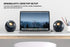 Creative Pebble V2 - Minimalistic 2.0 USB-C Powered Desktop Speakers, 3.5 mm AUX-in, Up to 8W RMS Power (Black)
