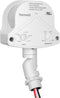 240-Degree Replacement Motion Detector - Adjustable Time & Detection Sensitivity for Security Floodlight, White