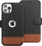 LUPA Legacy Compatible iPhone 11 Pro Max Wallet Case - Slim Flip Case with Credit Card Holder - Faux Leather, Smoky