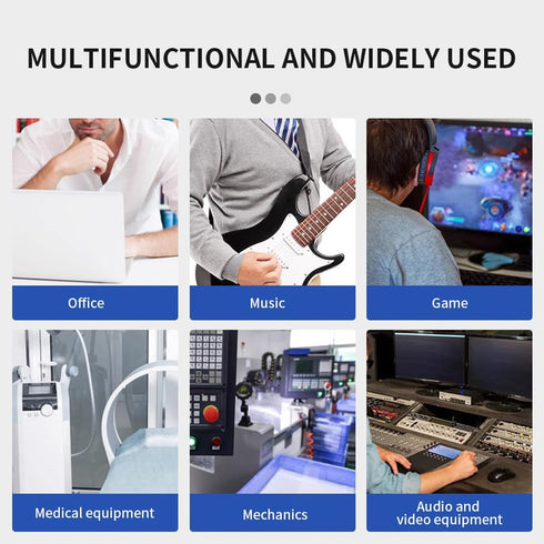 Upgraded USB Single Foot Pedal One Key Program Computer Keyboard with Five Custom Functions and Photoelectric Switch