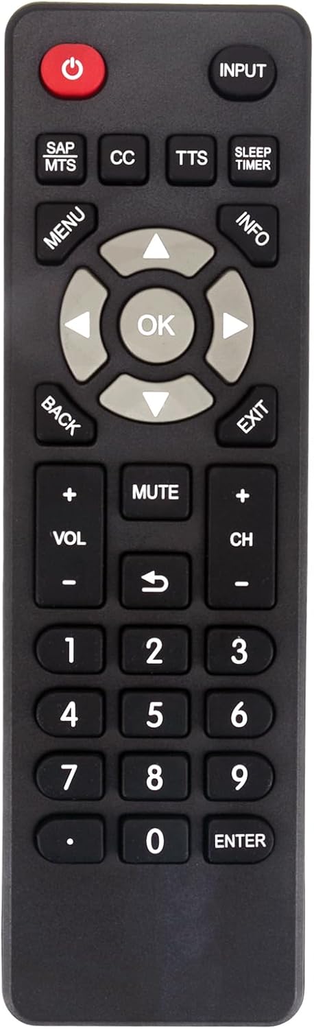New Remote Compatible with ONN TV ONC18TV001 43" Class FHD 1080P LED TV