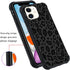 KANGHAR Case for iPhone 11, Black Leopard Design, Tire Texture Non-Slip + Shockproof Rugged TPU Protective Case (6.1