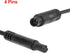 X AUTOHAUX 4 Pin 13ft Backup Camera Extension Cable, Dash Camera Cord