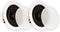 Theater Solutions TS50C 5.25-Inch In Ceiling Speakers, Surround Sound Home Theater Pair, White
