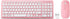 Wireless Keyboard and Mouse Combo, Compact Quiet Wireless Set 2.4G Ultra-Thin Design for Windows, Computer, Desktop,