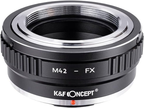 K&F CONCEPT Lens Mount Adapter Ring M42 42mm Screw to Fuji Fujifilm FX XPro1
