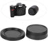 Camera Body and Lens Rear Kit for Nikon F Mount Cameras, Dustproof Lens Protector Cover and Body Protector Set, Scratch Resistant Camera Body Lens Cover Kit