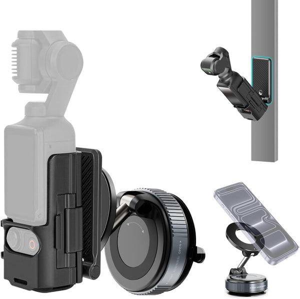 Repmidfer All-in-One Mount Kit for DJI Osmo Pocket 3, Pocket 4 & Phone