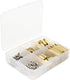 Geekworm for Raspberry Pi Installation Tool - 100 Pcs/Lot M2.5 Series Hex Brass Spacer/Standoffs with Storage Case