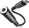 Elebase USB Type C to 3.5mm Adapter, 1/8 Inch Headphone Jack Audio Aux Converter for Samsung Galaxy Z Fold Flip, iPhone