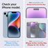 Spigen Tempered Glass Screen Protector Compatible with iPhone 14 Plus/iPhone 13 Pro Max - Sensor Protection