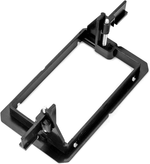 Brush Wall Plate Decora Style, Cable Pass Through Insert for Wires, Single Gang Cable Access Strap