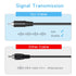 Pixelman 18AWG 6ft RCA Plug Speaker Wire, 2Pcs, RCA Male Plug to Bare Wire, Audio Adapter Cable for Stereo Speakers