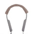 Geekria 2PCS in-Ear Knit Fabric Headband Cover for Sony WI-1000XM2, WI-1000X, WI-C400 Bluetooth Headset (Light Brown)