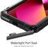 Waterproof Case for iPhone 13 Pro 6.1 Inch, Marrkey Heavy Duty Durable Metal Full Body Protection Case, Shockproof,