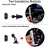 SUNCARACCL Bling Car Phone Holder, Mini Dash Air Vent Automatic Mount, Universal 360° Adjustable Crystal Auto Stand