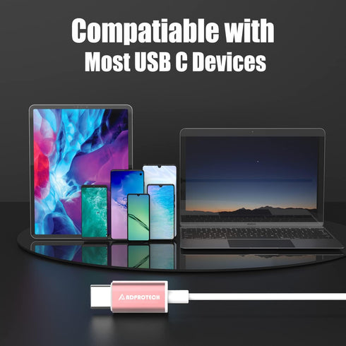 Type C Earbuds with Microphone & Volume Control - USB C Headphones for Google Pixel, Xiaomi, Samsung, OnePlus, Sony,