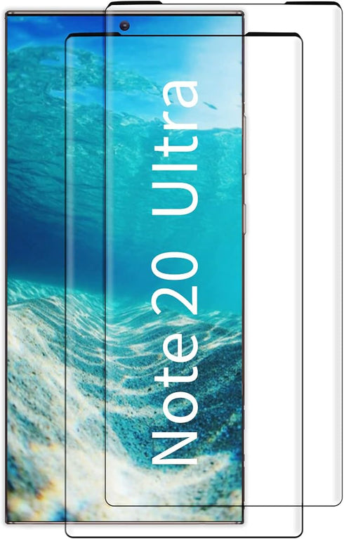 Luhuanx (2 Pack) Tempered Glass Screen Protector for Samsung Galaxy Note 20 Ultra 6.9 inch