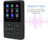 Zopsc MP4 1.8 Inch MP3 32GB Portable Player, Color Video Display, HiFi Player with Headphone Cable, Supports Up to Card
