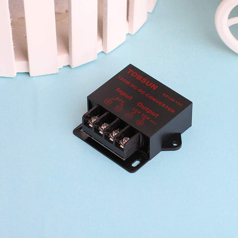 DC 24V to DC 12V 10A 120W Step Down Buck Converter Voltage Regulator Mini Module for Power Conversion
