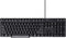 Monoprice USB Keyboard - Spill Resistant Membrane, Comfortable Standard Layout, Black - Workstream Collection