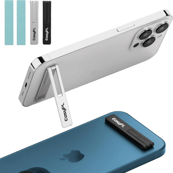 WXRWYPW 2 Pack Cell Phone Kickstand, Vertical and Horizontal Metal Phone Stand for