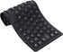 Estink 85 Keys Silicone Keyboard, Portable USB Wired, Fully Sealed Design, Lightweight, Silent for Desktop PC Laptop